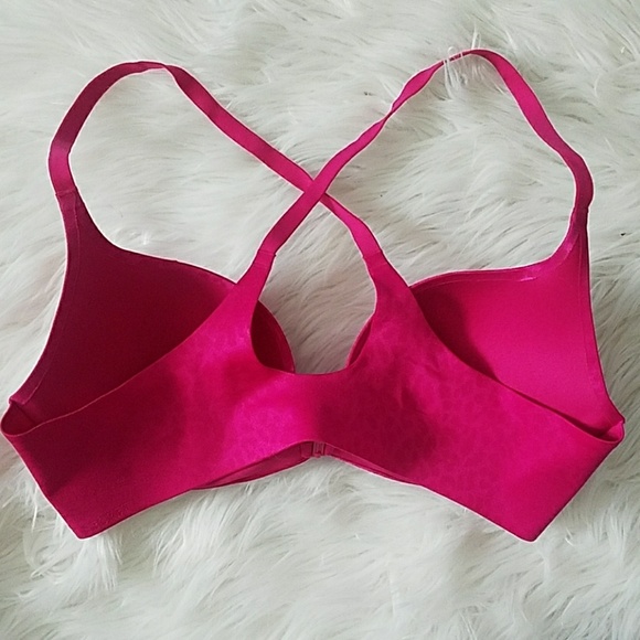 Victoria's Secret pink leopard push-up bra - Picture 2 of 5